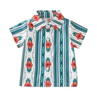 Kali_store trendy tops toddler boys henley ризи с дълъг ръкав памучен тениска за деца, небесно синьо