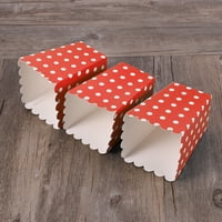 Кутии за Кутии за пуканки контейнери картонени торбички хартиени торбички точка дизайн Снек Бо за кино десертни маси Сватбени услуги
