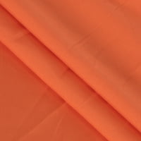 Сладки женски върхове падат женски небрежен ръкав с v-образно деколте Sloid нередовен подгъв върхове на риза оранжево l оранжево l