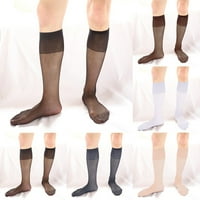 Мъжки Бизнес Рокля Чорапи Тръба Невидими Проследени Отвесни Прозрачни Чорапи