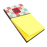 Carolines Treasures CK5542Sn Tricolor Aegean Cat Love Sticky Note Holder, червен, голям, многоцветен