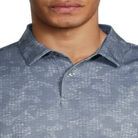 Ben Hogan Men's & Big Mens с късо ръкав камо печат поло, размери S-5XL