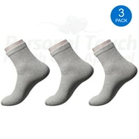 Диабетични четвърти чорапи за лекари за мъже и жени одобриха чорапи, двойки, размер 9-