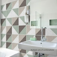10 20 50 Самозалепваща се 3D мозайка плочка Марокански стикери за стена водоустойчива кухня баня с баня декал