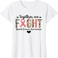 Заедно се борим с тениската за информираност за рак на гърдата Леопардов войн