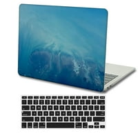 Kaishek Hard Shell Case Cover съвместим MacBook Pro S + Черен капак на клавиатурата Модел A2141, Type C QLXL0277