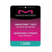 Maidenform Womens Comfort Devotion Допълнително покритие Тениска Сутиен Стил-9404