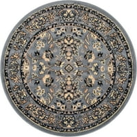 Nuloom Paisley Verona Vintage Persian Area Rug, 6 '7 9', тъмно сиво